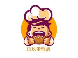 江西玖玖蛋糕房店铺标志设计