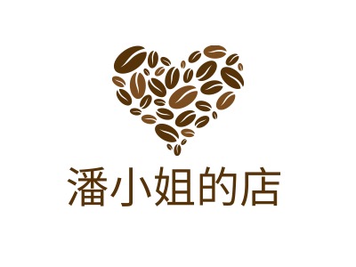 潘小姐的店店铺logo头像设计