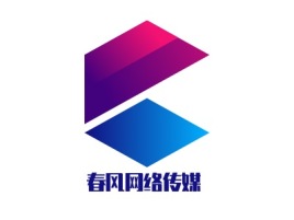 春风网络传媒公司logo设计