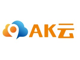 AK云公司logo设计