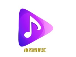 小冯音乐汇logo标志设计