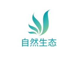 自然生态logo标志设计