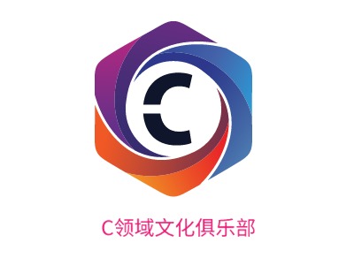 C领域文化俱乐部logo标志设计