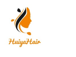 HuiyaHair门店logo设计