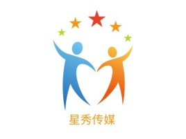星秀传媒logo标志设计