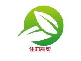 佳阳商贸店铺logo头像设计