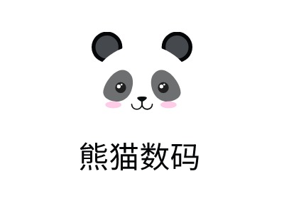 熊猫数码LOGO设计
