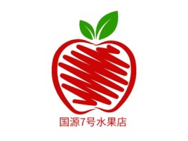 国源7号水果店品牌logo设计