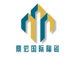 鼎 宏 国 际 陶 瓷企业标志设计
