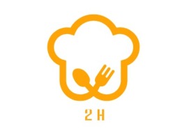 2H品牌logo设计