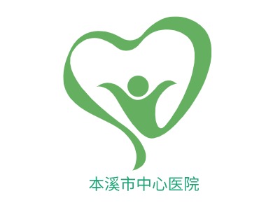     本溪市中心医院门店logo标志设计