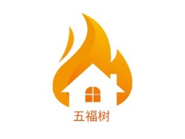 福建五福树公司logo设计