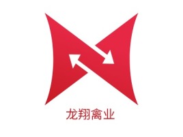龙翔禽业品牌logo设计