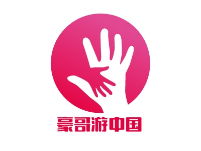 豪哥游中国logo标志设计