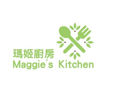 瑪姬廚房Maggie's Kitchen 品牌logo设计
