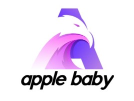 apple baby店铺标志设计