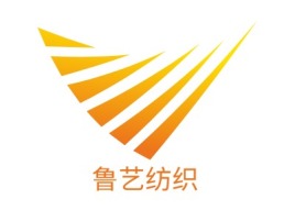 浙江鲁艺纺织企业标志设计