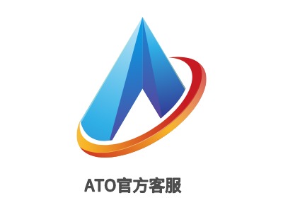 ATO官方客服金融公司logo设计