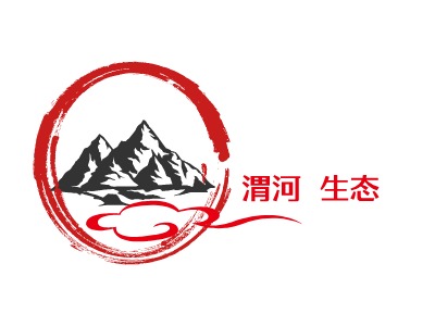 渭河  生态企业标志设计
