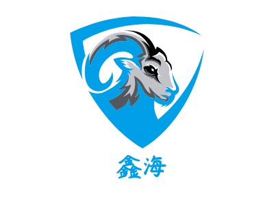 鑫海logo标志设计