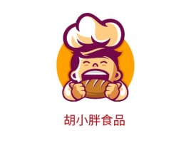 胡小胖食品品牌logo设计