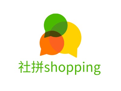 社拼shoppinglogo标志设计