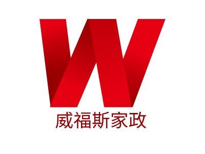 威福斯家政公司logo设计