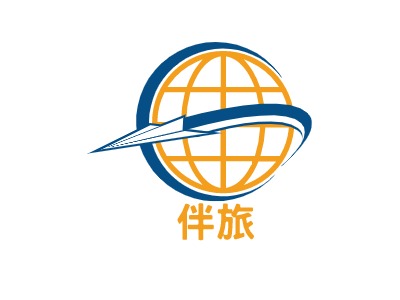 伴旅logo标志设计