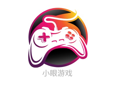 小眼游戏logo标志设计