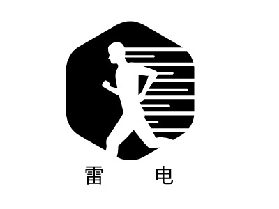 雷      电logo标志设计