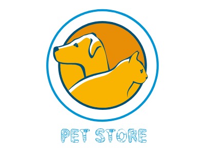 pet store门店logo设计