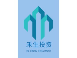HE SHENG INVESTMENT企业标志设计