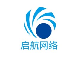 启航网络公司logo设计