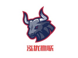 湖北泓优物联logo标志设计
