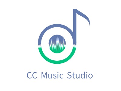 CC Music Studiologo标志设计