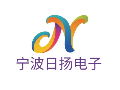 宁波日扬电子公司logo设计