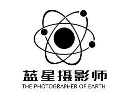 蓝星摄影师公司logo设计