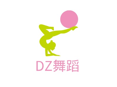 DZ舞蹈logo标志设计