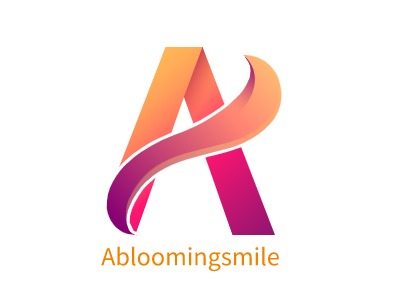 Abloomingsmile品牌logo设计
