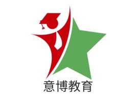 意博教育logo标志设计