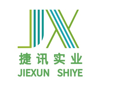捷 讯 实 业公司logo设计