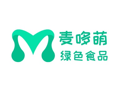 绿色食品品牌logo设计