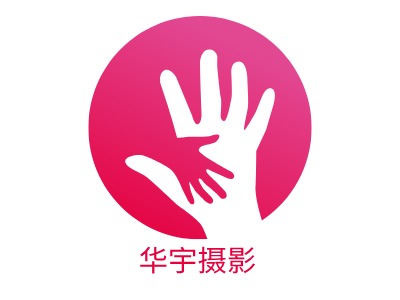华宇摄影门店logo设计
