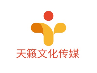 天籁文化传媒logo标志设计