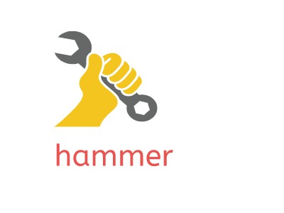 hammer店铺标志设计