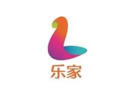 乐家logo标志设计