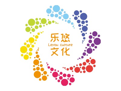 乐悠文化logo标志设计