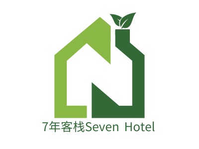 7年客栈Seven Hotel企业标志设计