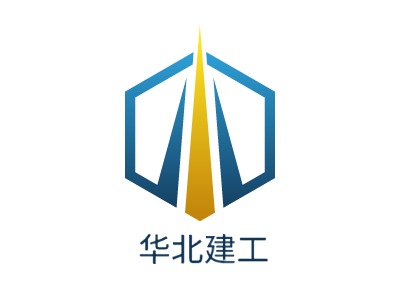 华北建工企业标志设计