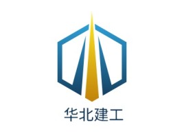 华北建工企业标志设计
